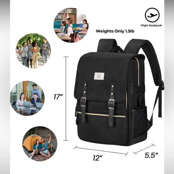 Roynes Laptop Backpack - NWT - Picture 4 of 7